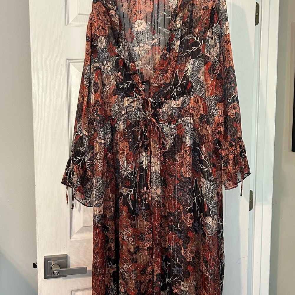 Floral Long Sleeve Dress